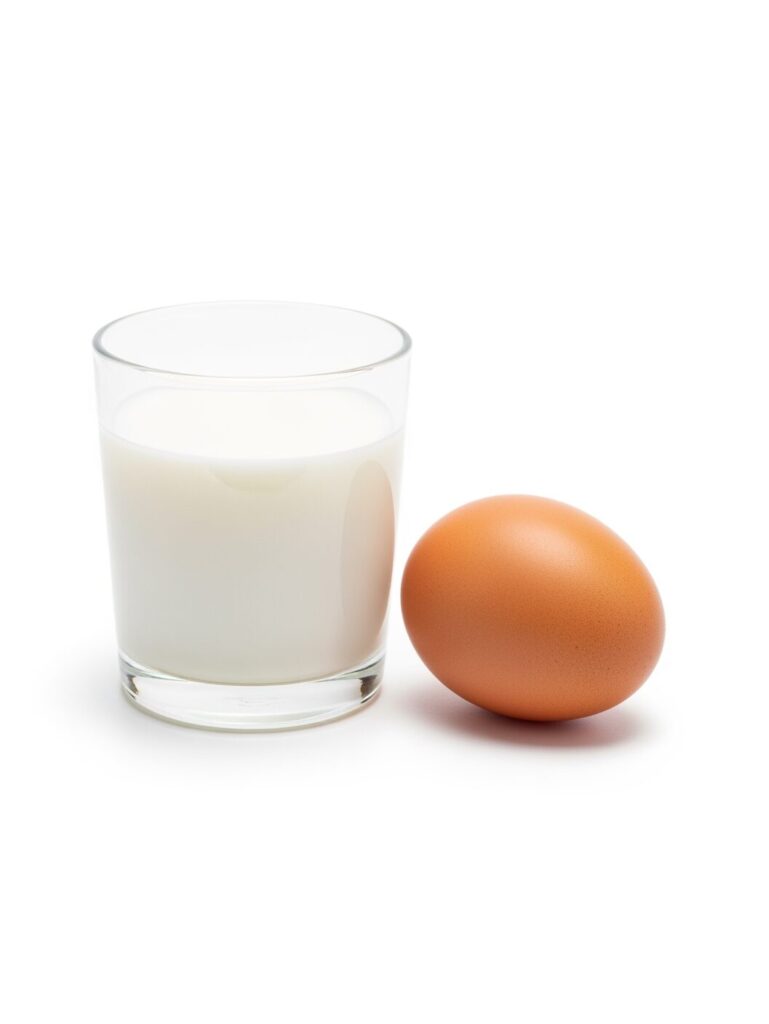 Egg and milk deer repellent spray